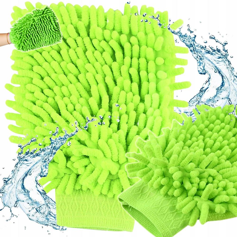 Microfiber Glove 19X14 Green (480) Gab_A