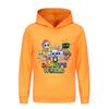 5407 Multi-color Kids Boys Girls Dandy World Printed Hoodies Trousers Clothes Set