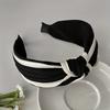 1Pcs Luxury Knotted High Crown Headband For Women, Elegant Wide Brim Open Face Hairband, Fashion Daily Hair Accessory For Ladies
