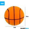 SILENTBALL Silent Basketball Quiet Indoor Training Ball Uncoated
