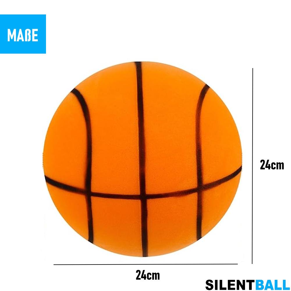 SILENTBALL Silent Basketball Quiet Indoor Training Ball Uncoated
