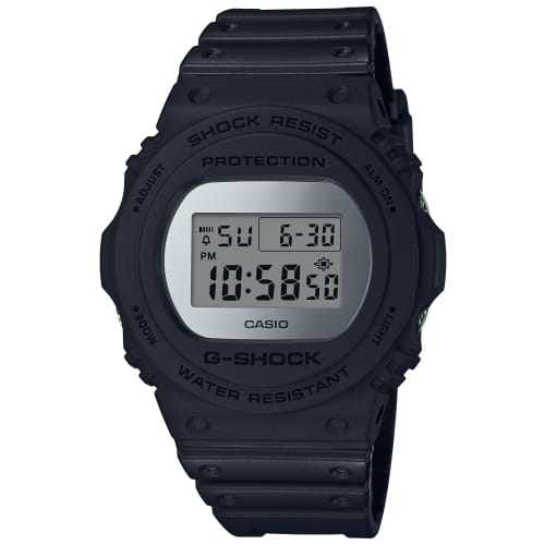 

Casio G-Shock Metallic Mirror Face Watch DW-5700BBMA-1JF Men s Black