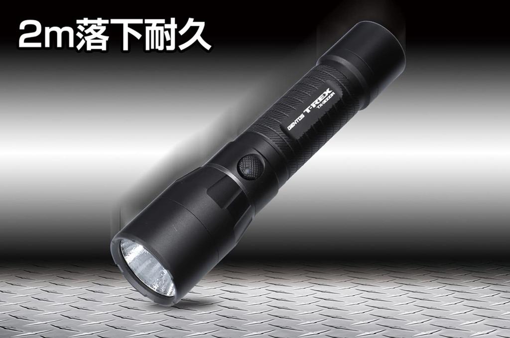 GENTOS LED USB 3000 2 Hours of Water and Waterproof To Uses Dedicated Rechargeable Battery T-Rex TX-3000R Flashlight, Rechargeable, Lumens, Use,