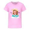 New Nastya Tshirt for Children Cartoon Printed T Shirts Baby Girls Short Sleeves Tops Kids 2026 Summer Clothing Boys Streetwear