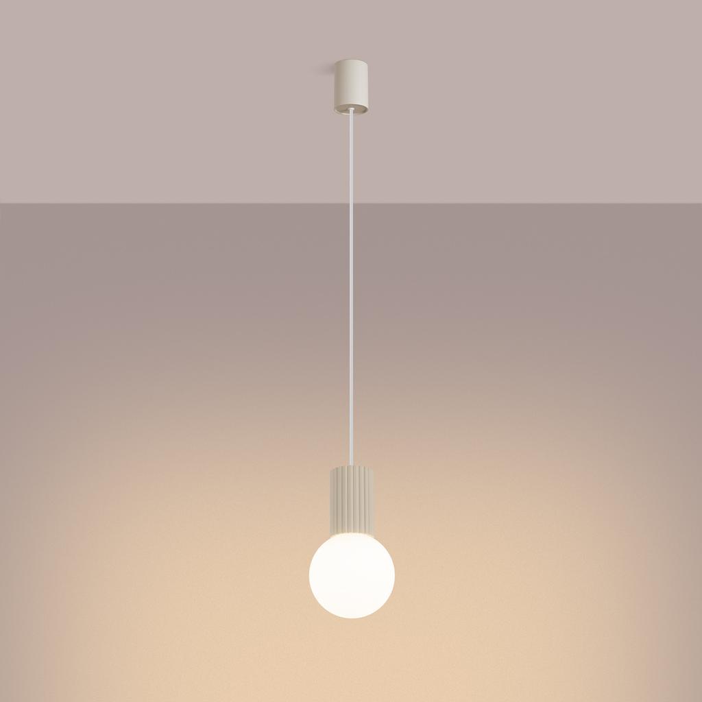 Lampa Wisząca Halo 1 G9 Beżowy Alu Sollux Sl.1719