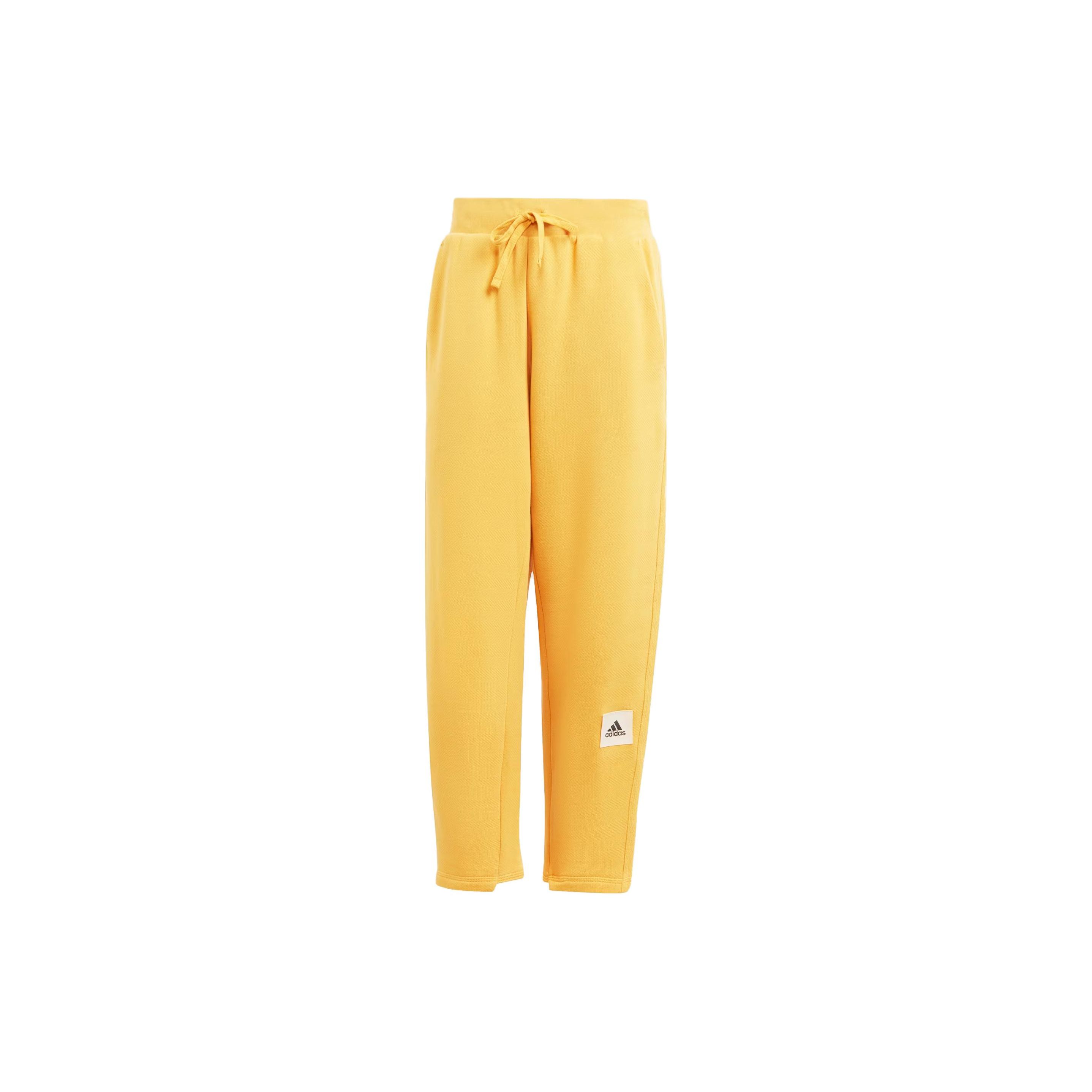 adidas Women s Loose Fit Casual Sweatpants Yellow Female IA3001 XS