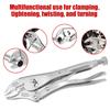 Powerful Pliers, Multifunctional Pressure Pliers, Heavy-duty Tools, Industrial Grade Fixed Circular Mouth Force Wrench, C- Type