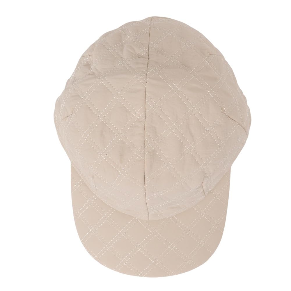 Columbia Labyrinth Spire Quilted Cap, One Size, Chalk