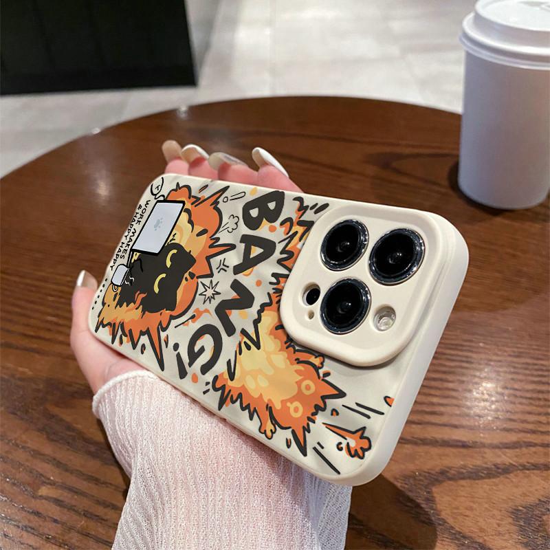 

Поверхневі зморшки та нерівності Корпус мобільного телефону НЕ ПРАЦЮЄ Принтований захисний матовий чохол з ТПУ М’який силіконовий чохол iPhone X білий