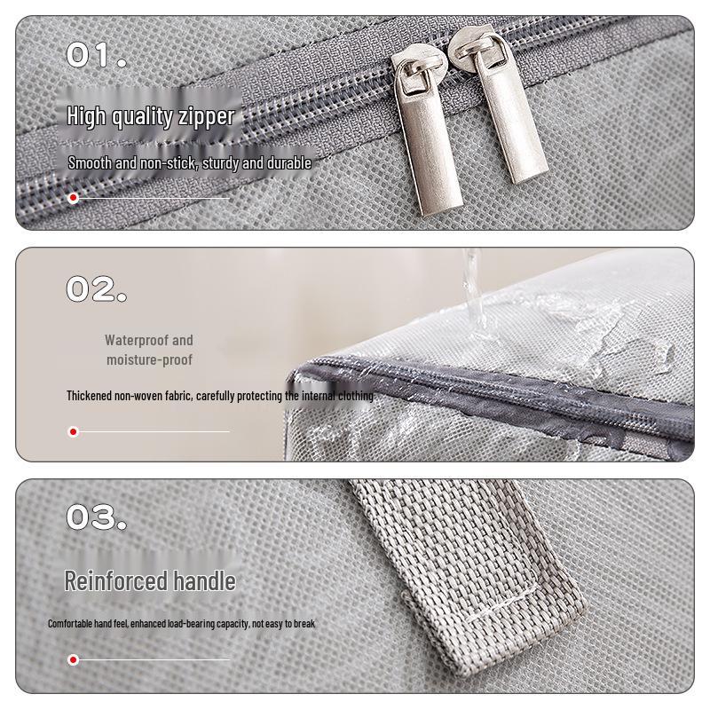 Large Capacity Woven Storage Bag for Travel & Home