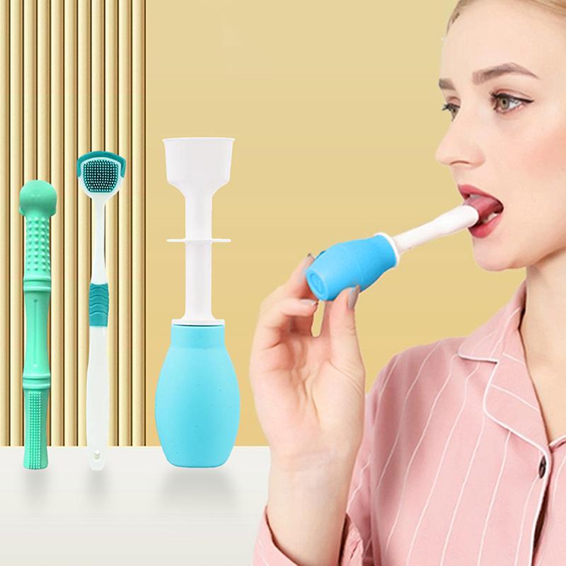 Oral Muscle Perceiving Trainer Rehabilitation Speech Therapy Tongue Function Care Training Massager Recovery Tool For Kids