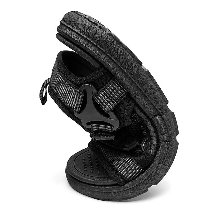 Vanmie Sandal Men Summer Sandals for Men Leisure Beach Sandals Male Summer Shoes Lightweight Outdoor Casual Shoes