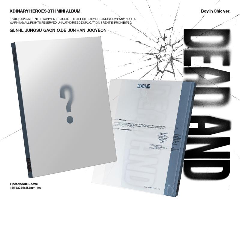 [FÖRBESTÄLLNING] Xdinary Heroes Minialbum DEAD AND Fotobok Ver.
