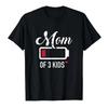 Battery Strip Printed MoM Women's T-shirt Summer Short Sleeved Fashionable Mother Plot Gift  Women Clothing  Graphic Y2k Top