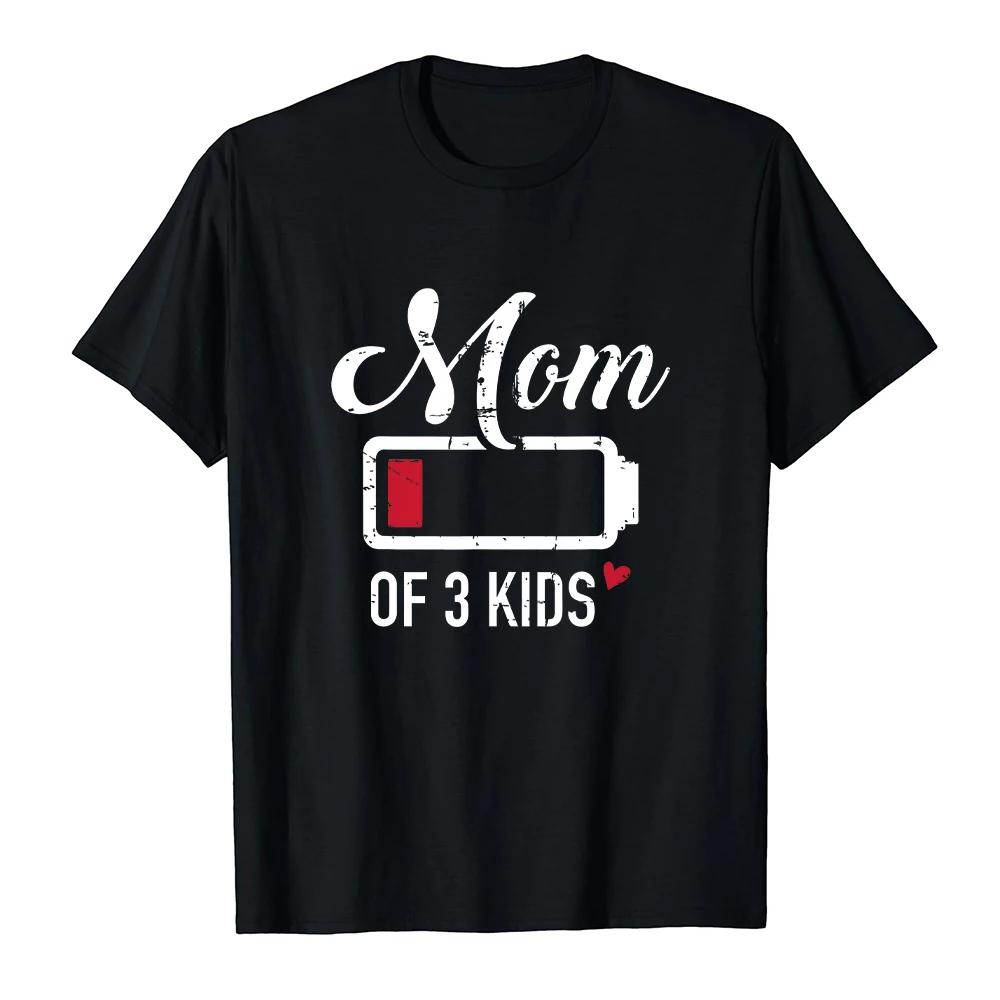 Battery Strip Printed MoM Women's T-shirt Summer Short Sleeved Fashionable Mother Plot Gift  Women Clothing  Graphic Y2k Top