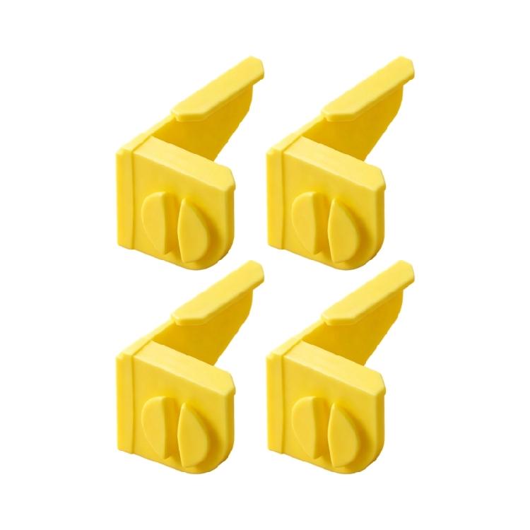 Molded Resin Masonry Line Guide for Brick Corners, Routed String Line Form for Wall Alignment and Layout Projects