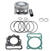 Motorcycle Cylinder Piston Ring Head Base Gasket Set Kits For Honda 1996-2004 XR250R XR 250 R Bore Size 73mm STD