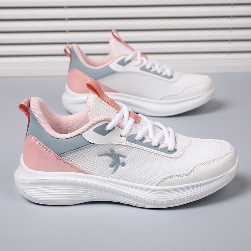 Brand women's shoes light running shoes 2025 spring new breathable running shoes children's soft elastic shock-absorbing sports shoes women