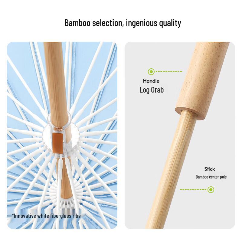 Meidu Gradient Long Handle Umbrella