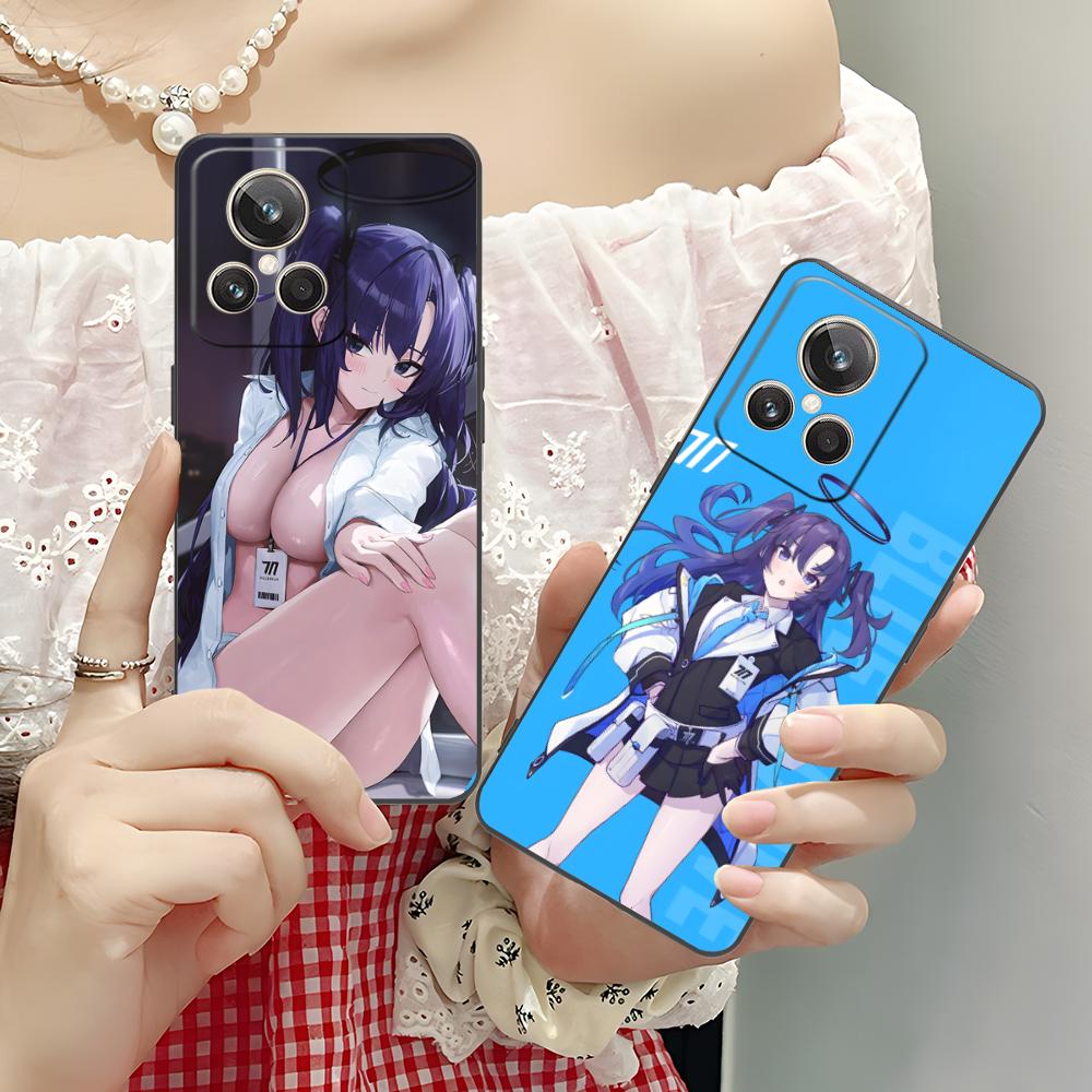 Blue Archive Yuuka Matte TPU Mobile Phone Case for Realme GT 8 Neo Pro C75 73 71 C67 65 C55 53 C35 31 C20 15 Colorful Cover
