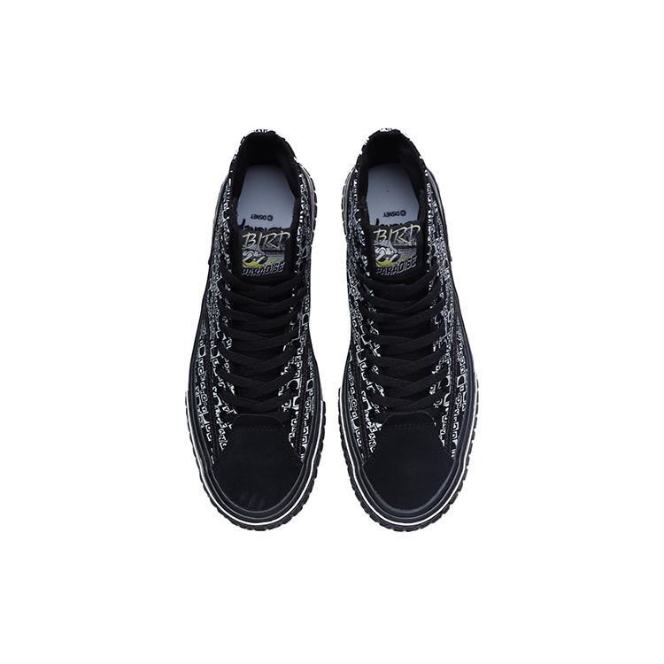 Li Ning Classic Canvas Hi X Disney 'Black White' AGCR179-1