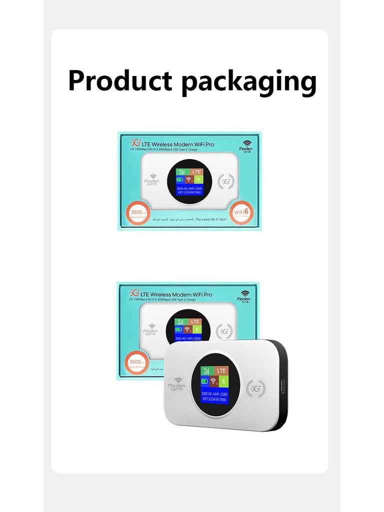 Portable 4G WiFi Router for North & South America - Covers USA, Canada, Mexico, Argentina