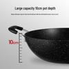 Supor Star Stone 32CM Non-Stick Wok with Standable Lid