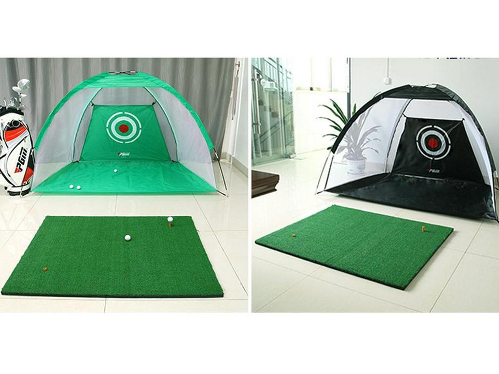 PGM Golf Practice Net - Indoor Swing and Hitting Cage Tent