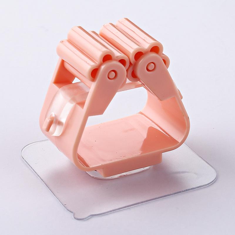 

Punch-Free Strong Load-Bearing Mop and Broom Holder for Bathroom Wall