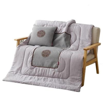 Faunen FN-R7002 Suzhou Embroidery Bamboo Linen Pillow Quilt