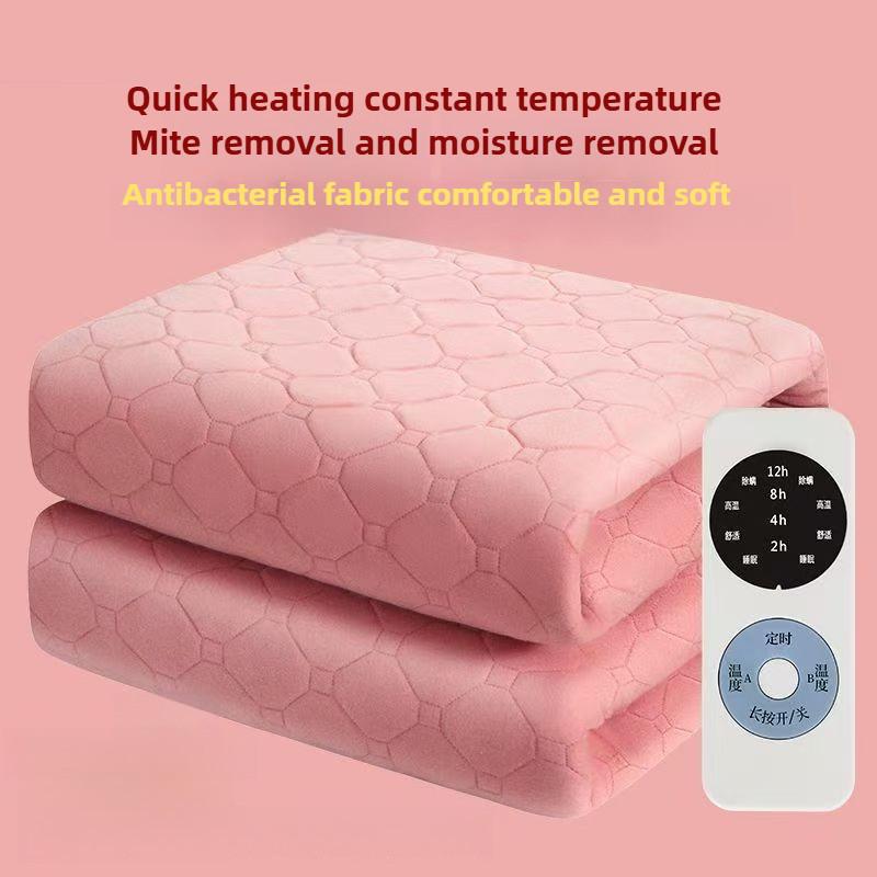 Intelligent Timed Electric Blanket Waterproof Heating Mattress Student Dormitory Temperature Regulating Electrothermal Pad