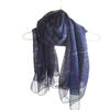 Elegant Women's Plaid Silk Scarf - Spring/Summer Shawl