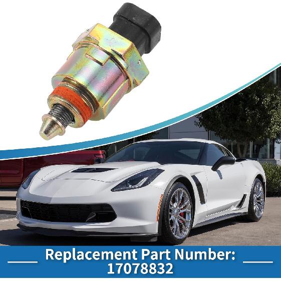 Leerlaufregelventil für Chevrolet Corvette 1982-1984, für Chevrolet Camaro 1982-1983 Ersetzt Nr.17078832 IACV Leerlaufmotor Leerlaufregelventil