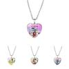 Gabbys Dollhouse Stylish Heart Shaped Necklace With Sparkling Gemstone Accents