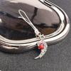Devil Angel Red  Feather Wings Couple Keychain For Women Men Pendant Necklaces Jewelry Gifts