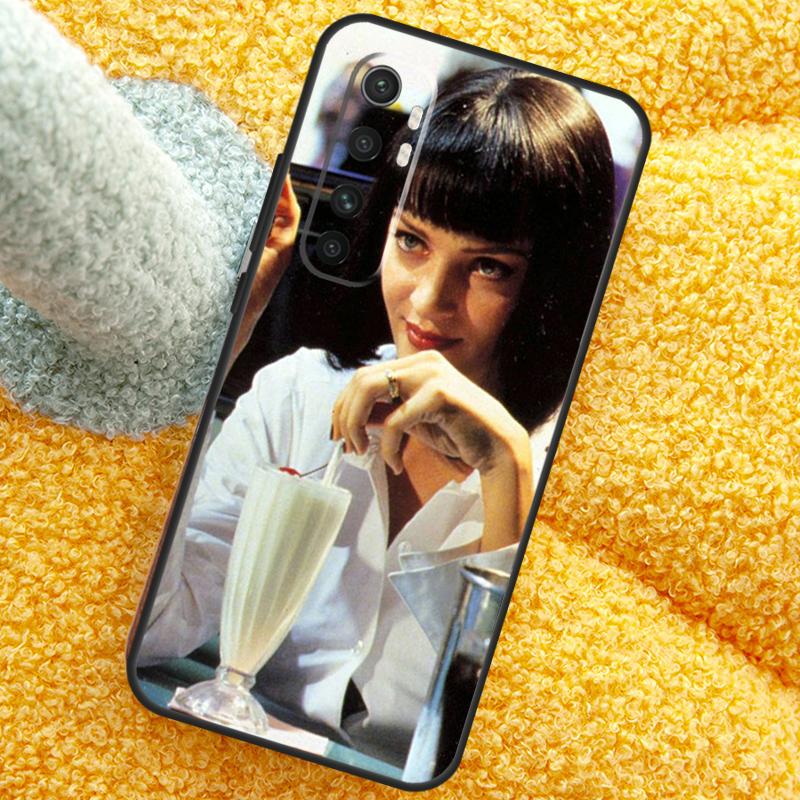 

Pulp Fiction Dancing Case For Xiaomi 15 14 Ultra 13T 14T 15T 17 Pro Max Cover For POCO X7 F8 Pro X3 X5 X6 F5 F6 F7 POCO X5 Pro