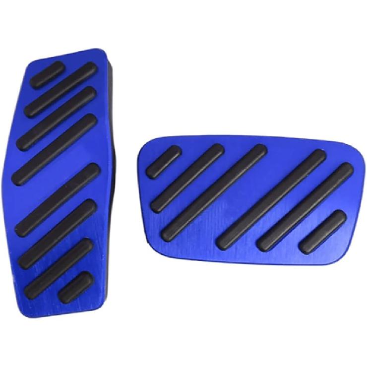 

Anti-Slip Aluminum Gas Brake Pedal Cover for Chevy Equinox Impala Cruze Blazer Traverse,for GMC Acadia Terrain,for Calilac XT5 XT6 and for Buick синий