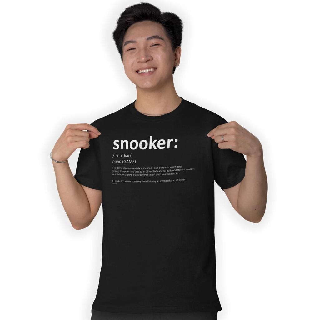 Snooker Word Definition T-Shirt Sports Cue Balls Funny Meaning Wordplay Gift