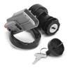 Ignition Lock Switch 3 Wire with 2 Keys Replacement for YAMAHA ATV BIG BEAR 400 YFM400 4x4 2009‑2012