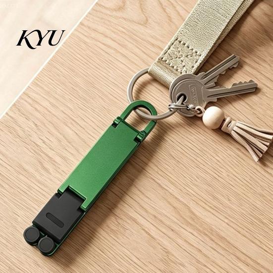 Cell Phone Stand Mini Foldable Keychain, Portable Holder for Key Chain Desk, Pocket Home Office Travel