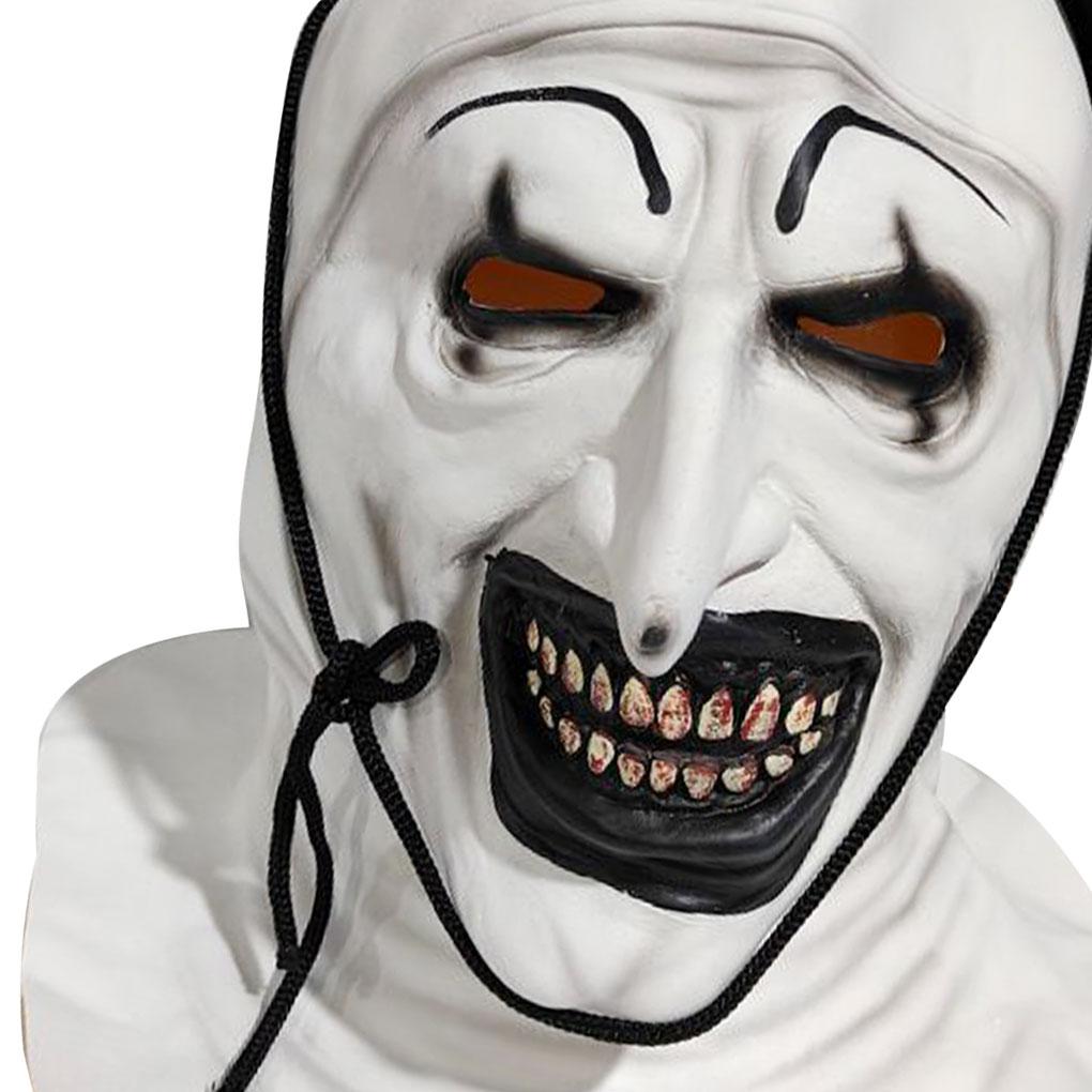 Latex Halloween Scary Clown Mask Flexible And Durable For Creepy Cosplay Cosplay Clown Mask