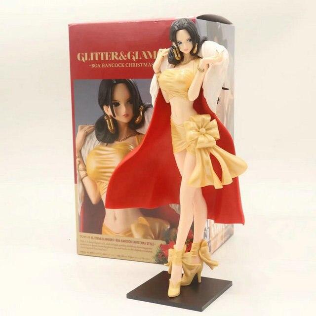 One Piece Action Figure Exquisite Anime Boa Hancock Coat Cape Pvc Sexy Model Collection Toy Quality Desktop Decoration Figma