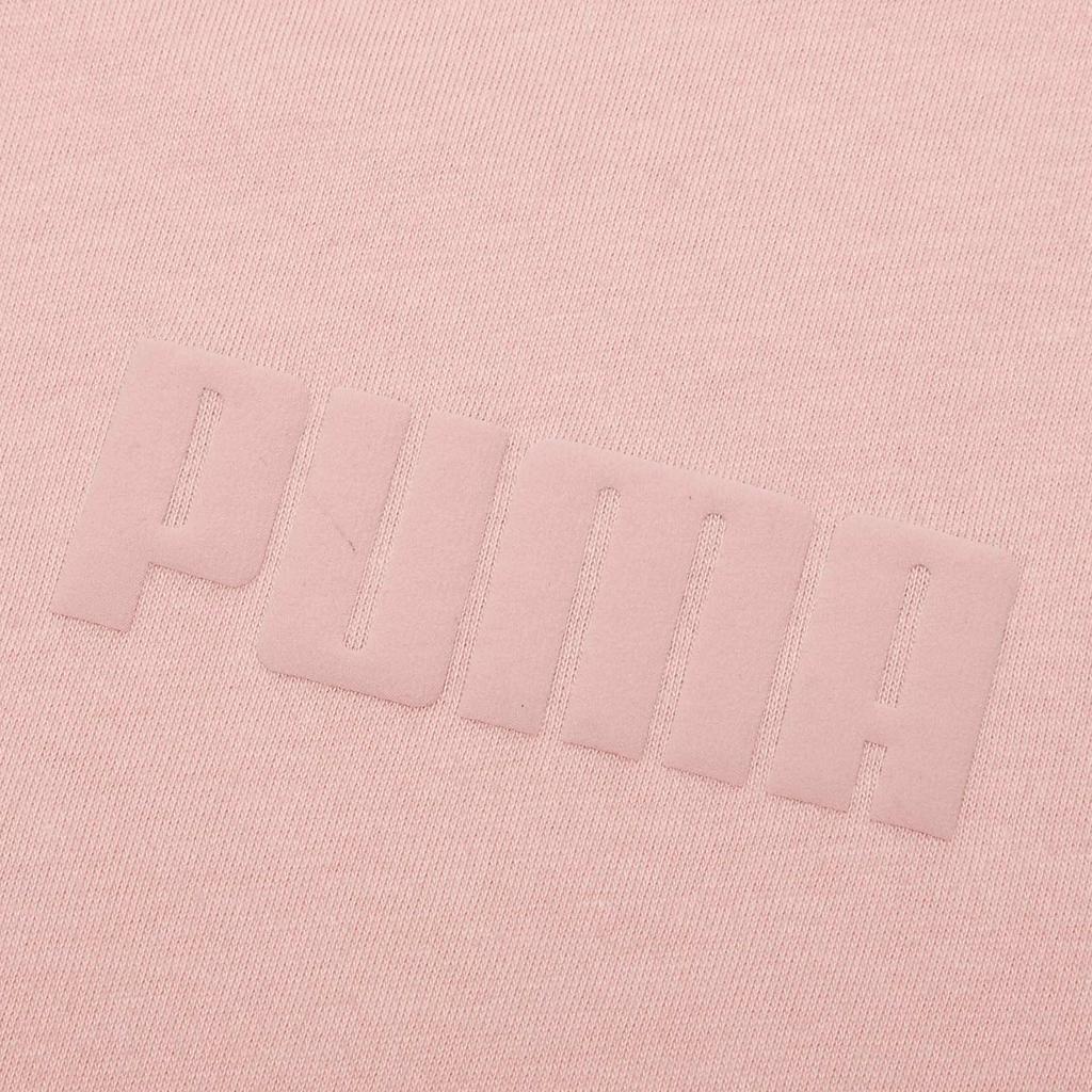 Puma T Shirts Men's Pink Crew Neck Moderate Straight Fit 585236-14