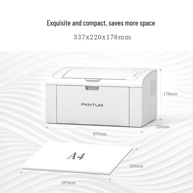 Pantum P2210W Compact WiFi Mono Laser Printer