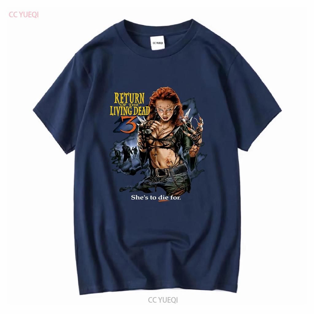 Return Of The Living Dead 3 Movie T Shirt Long or Short Sleeves Vintage Washed Comfortable Homme Graphic Casual Fashion