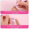 4-in-1 Nail Dotting Pen, 4-Size Ballpoint Design Dotting Tools for Nail Art Manicure Art Tools with Dot Paint Tips for Painting Sculpting Rhinestones