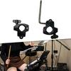 Drum Rack Clamp for Electronic Drums Quick Release ABS Material Lightweight Bracket Mount for Practice Performance