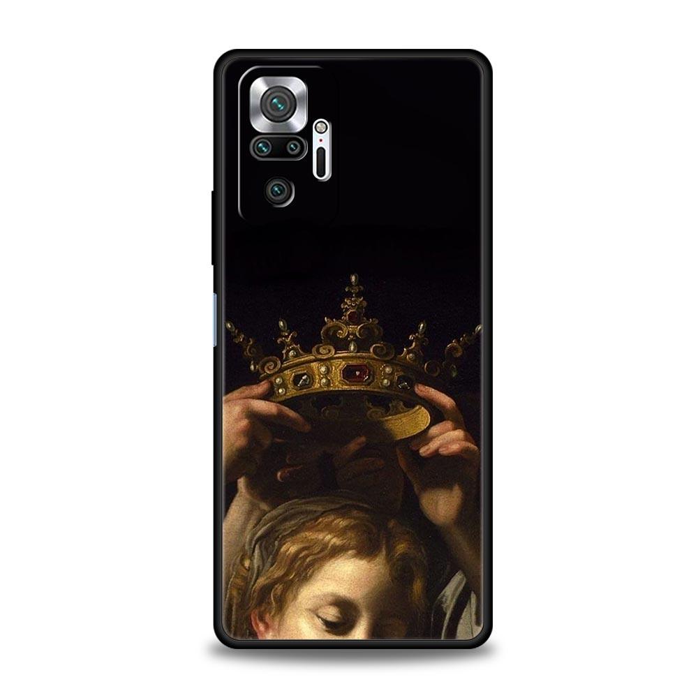 Classical Aesthetic Art Phone Case For Xiaomi Redmi Note 14 13 5G 10 11 12 Pro Plus 4G 14C 13C 12C 10C Black Cover