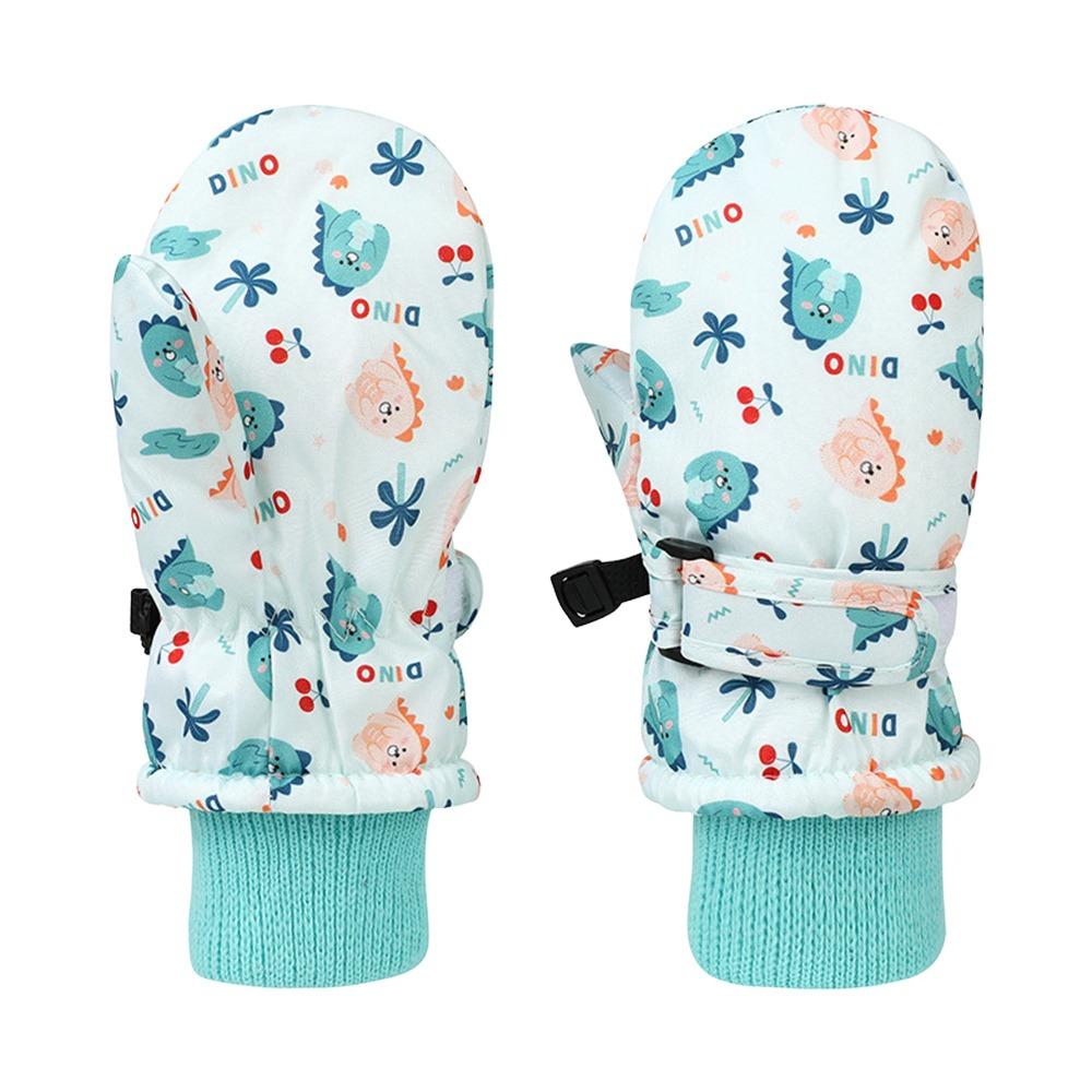 Non-slip Children Ski Gloves Warm Kids Winter Mittens Cute Snow Gloves  Children Kids