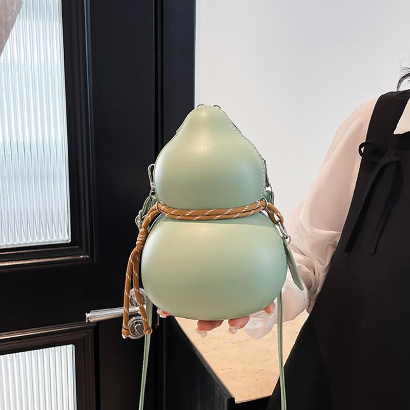 Damen Kürbisbeutel Modetrend Nischendesign Einfach Sonderform Persönlichkeit Einfache Schulter Umhängetasche